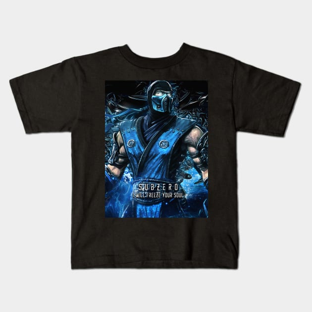 Subzero Kids T-Shirt by syanart